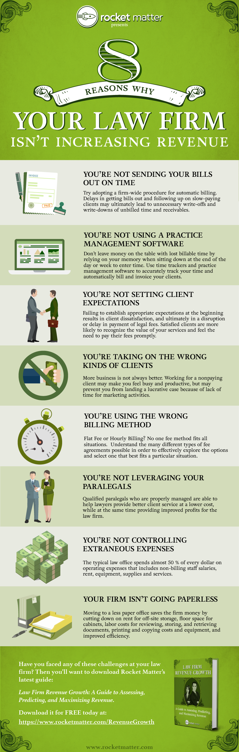 8 Reasons Why Your Law Firm Isn't Increasing Revenue - Thank You